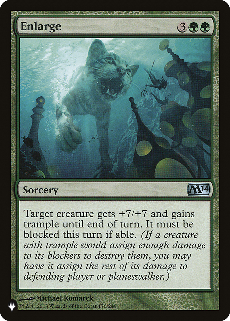 Enlarge (M14-170) - The List