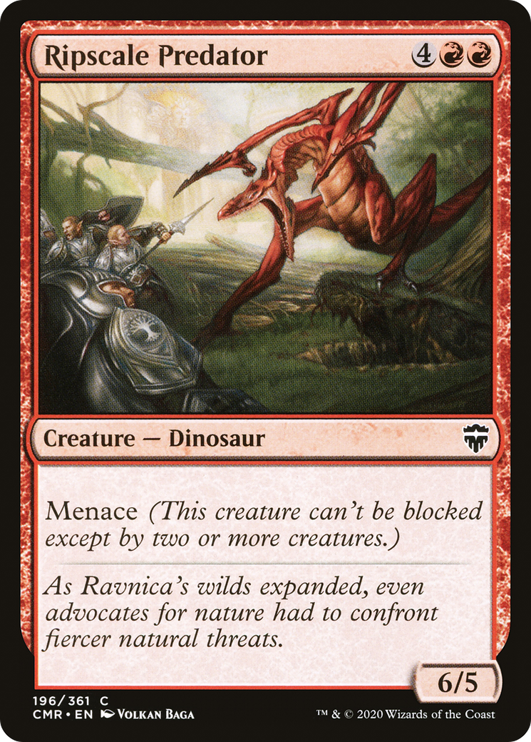 Ripscale Predator (196) Foil - Commander Legends