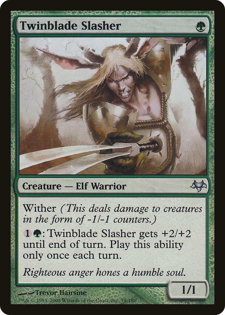 Twinblade Slasher (079) Foil - Eventide