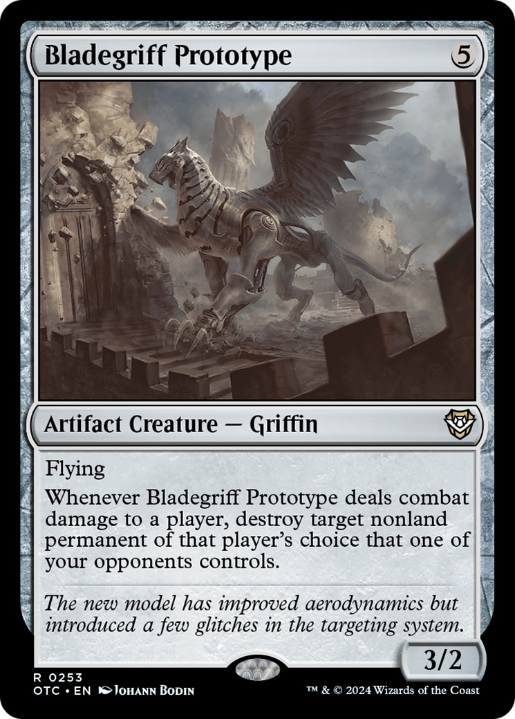 Bladegriff Prototype (253) - Outlaws of Thunder Junction Commander