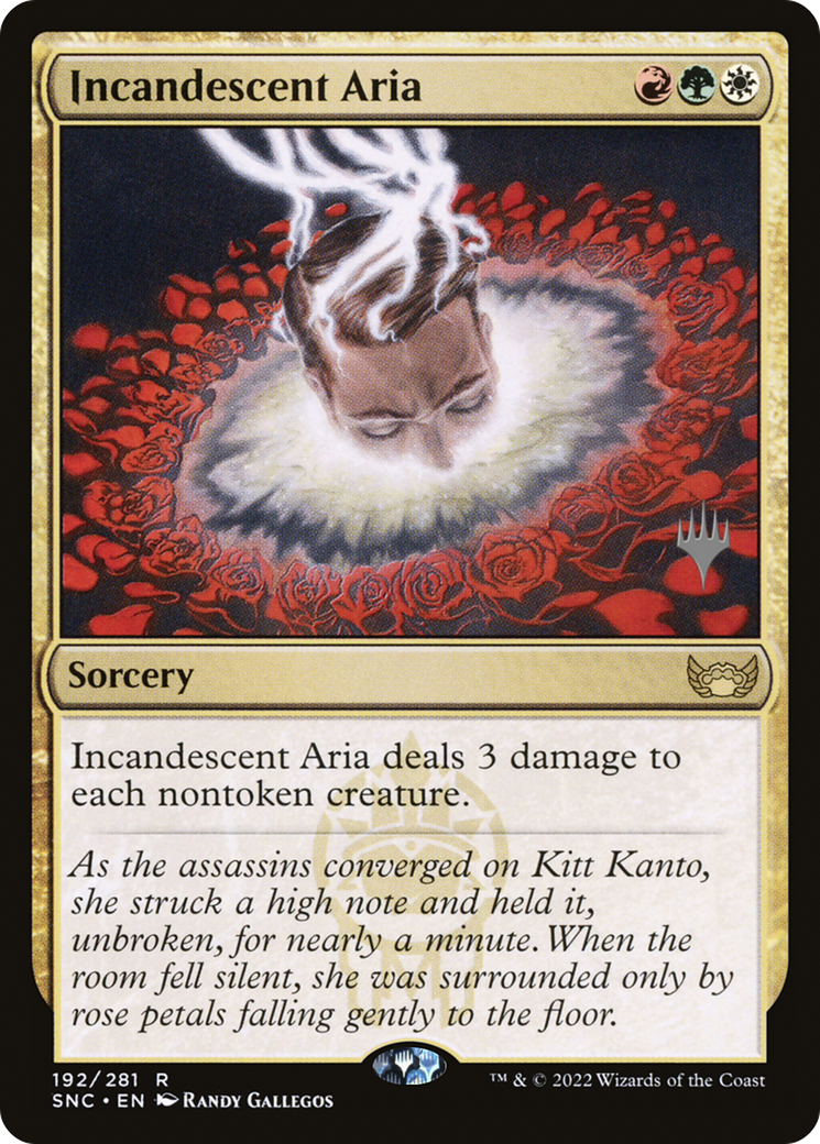 Incandescent Aria (192) - Streets of New Capenna Promos