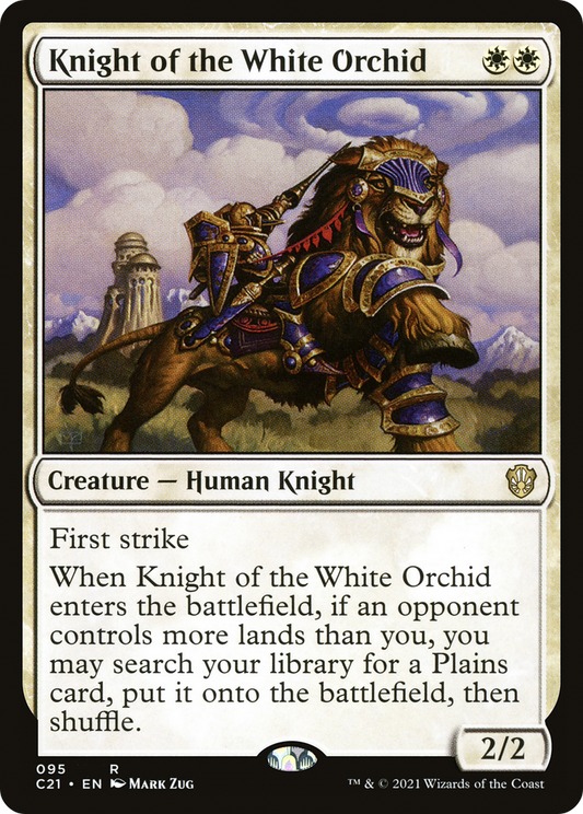 Knight of the White Orchid (095) - Commander 2021