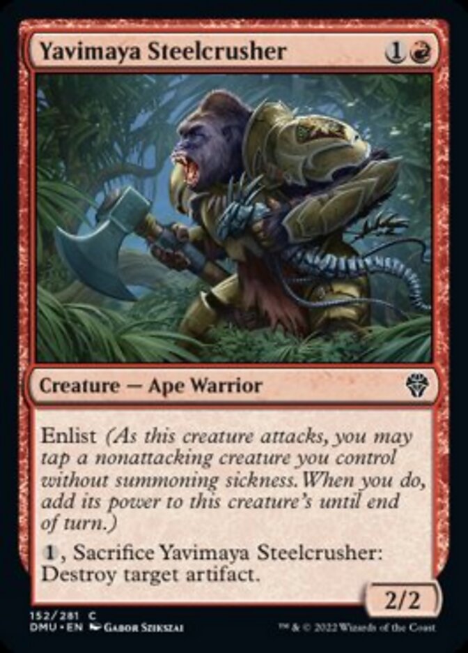 Yavimaya Steelcrusher [Dominaria United] | Silver Goblin