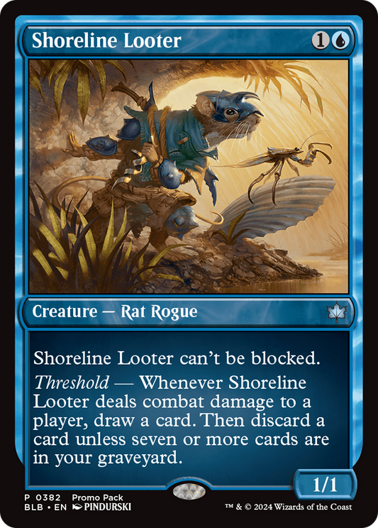 Shoreline Looter [Bloomburrow Promos] Foil
