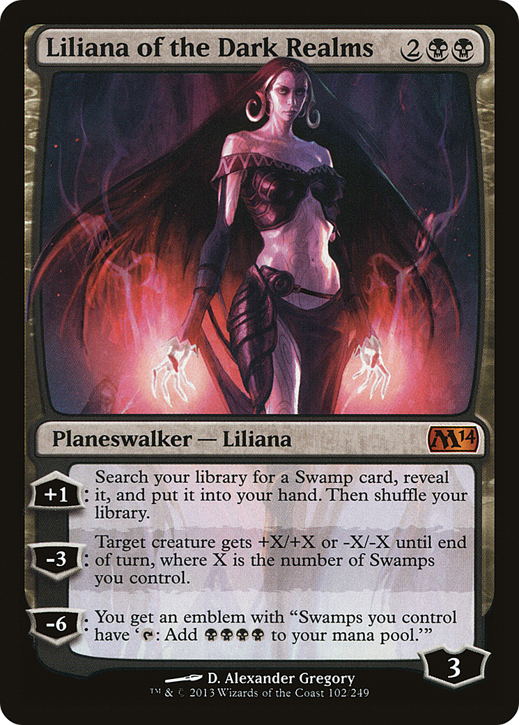 Liliana of the Dark Realms (102) - Magic 2014