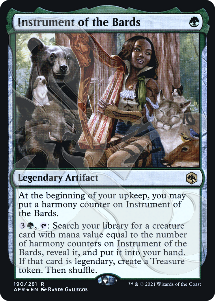 Instrument of the Bards (190) Foil - Adventures in the Forgotten Realms Promos