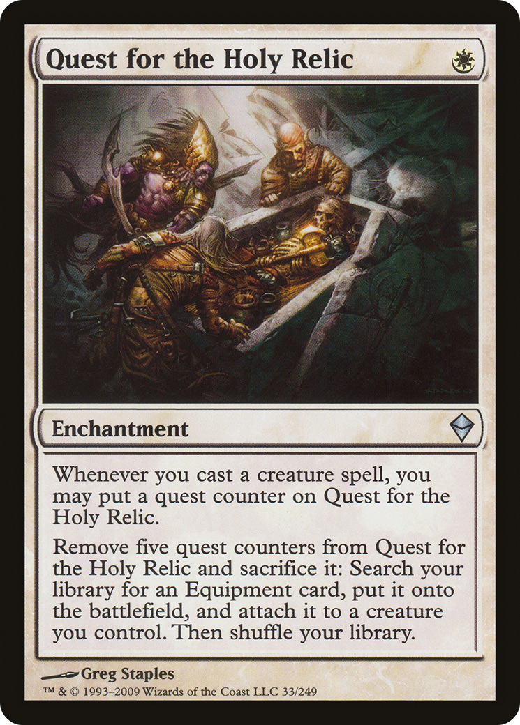 Quest for the Holy Relic (033) Foil - Zendikar