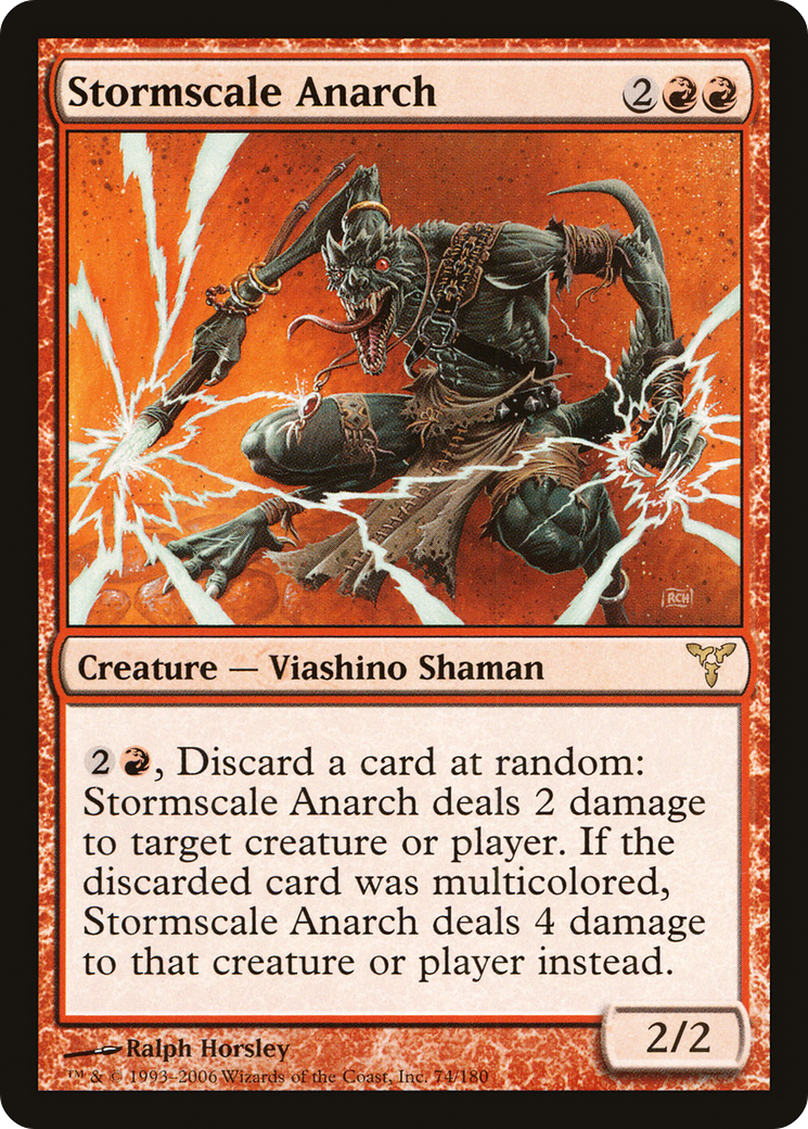 Stormscale Anarch (074) Foil - Dissension