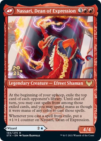 Uvilda, Dean of Perfection (160) Foil - Strixhaven: School of Mages Promos