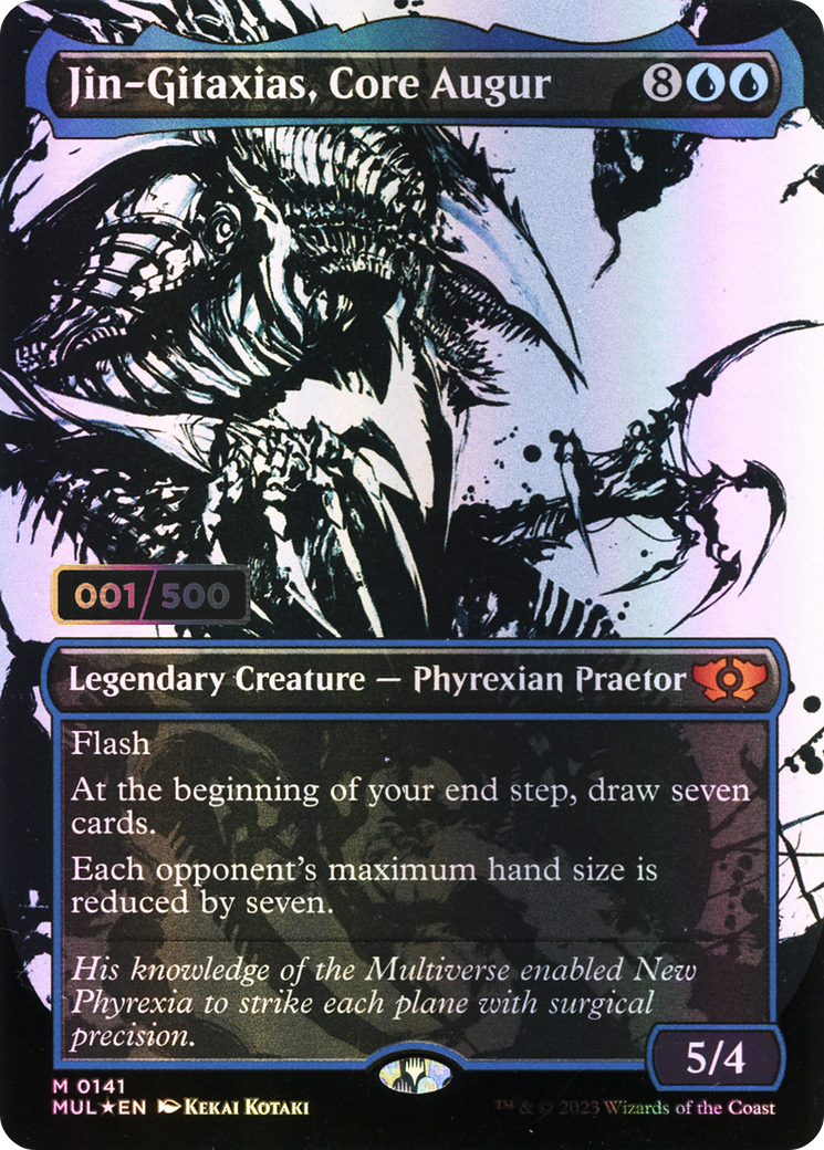 Jin-Gitaxias, Core Augur (Showcase) (141z) Foil - Multiverse Legends