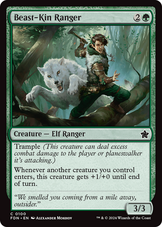 Beast-Kin Ranger [Foundations] Foil