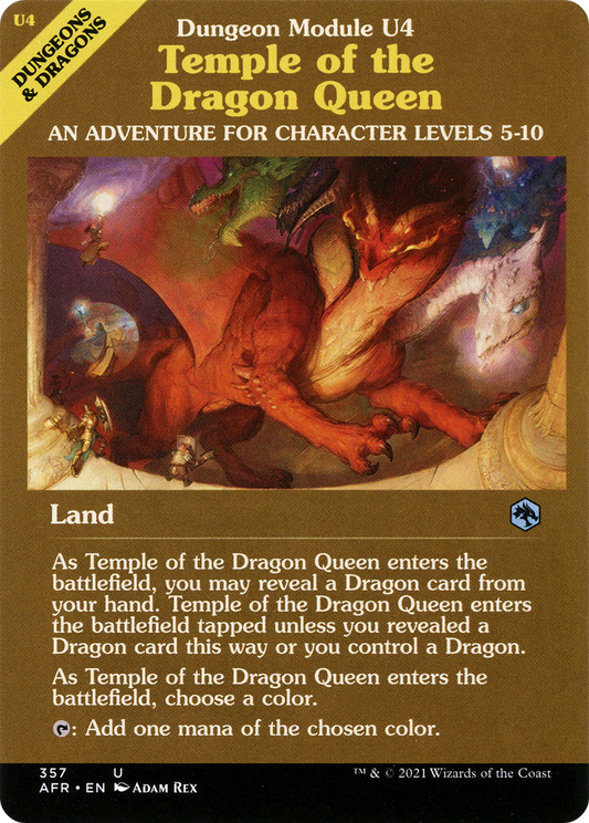 Temple of the Dragon Queen (Dungeon Module) (Showcase) (357) - Adventures in the Forgotten Realms
