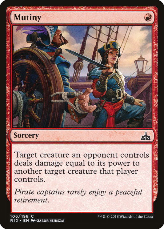 Mutiny (106) - Rivals of Ixalan