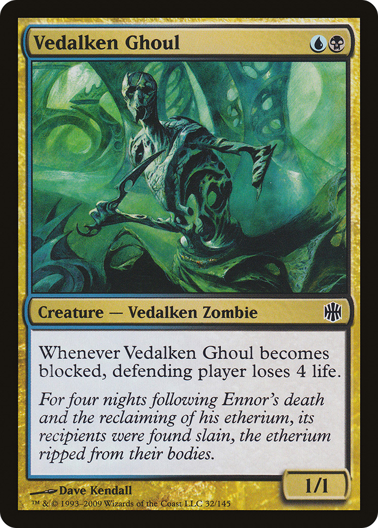 Vedalken Ghoul (032) - Alara Reborn