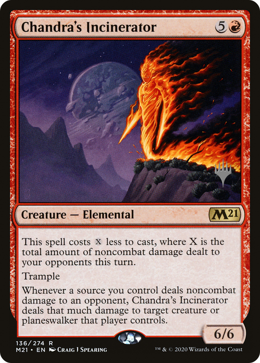 Chandra's Incinerator (Promo Pack) [Core Set 2021 Promos]