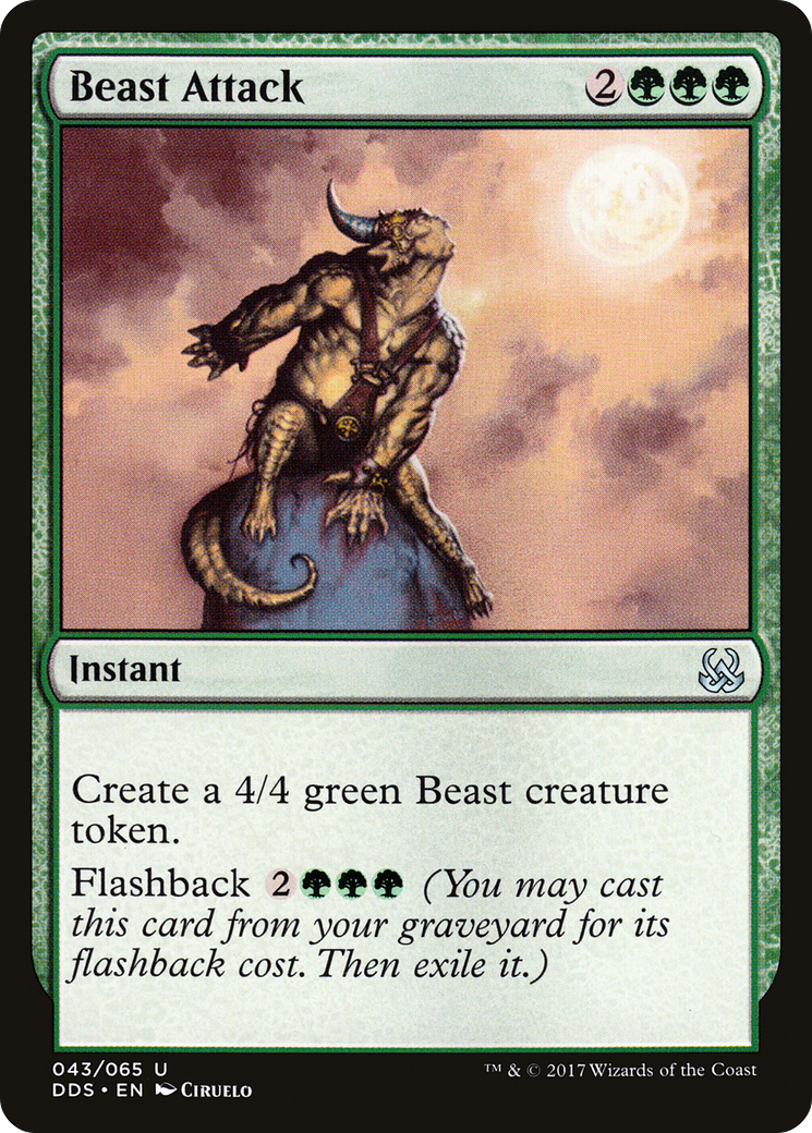 Beast Attack (043) - Duel Decks: Mind vs. Might