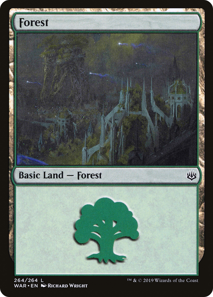 Forest (264) Foil - War of the Spark