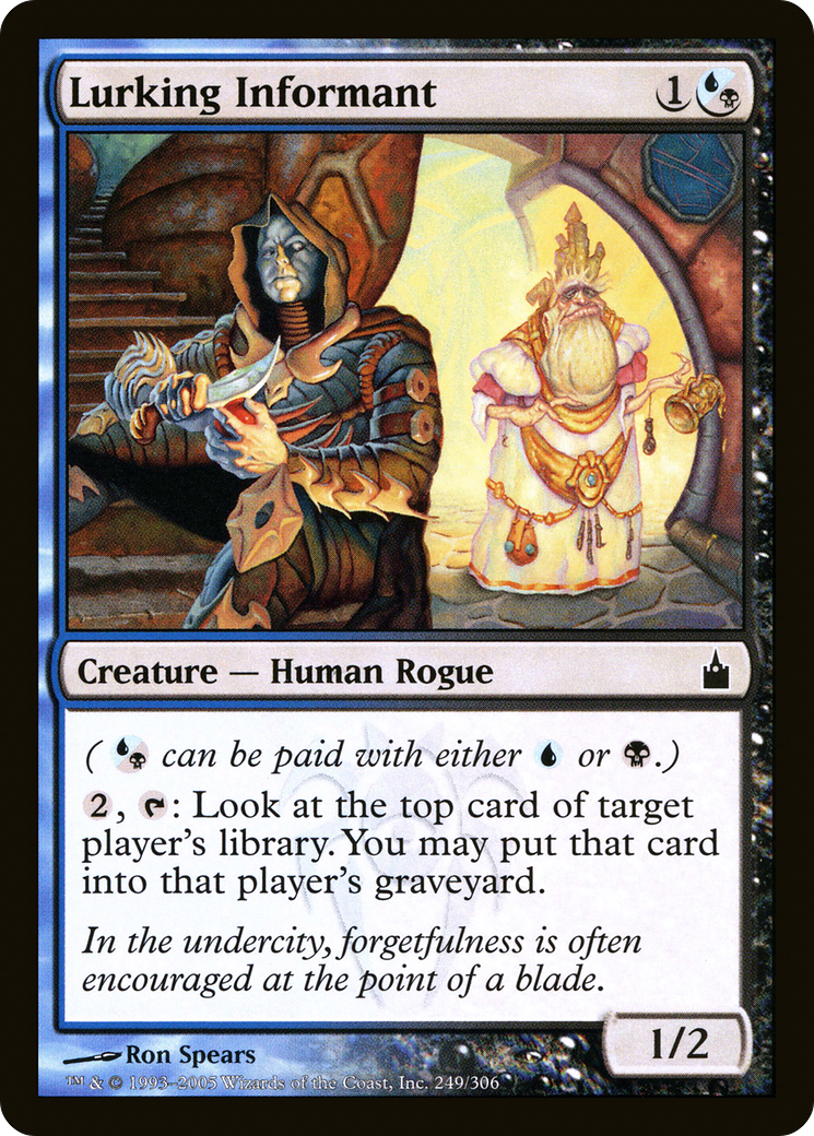 Lurking Informant (249) Foil - Ravnica: City of Guilds