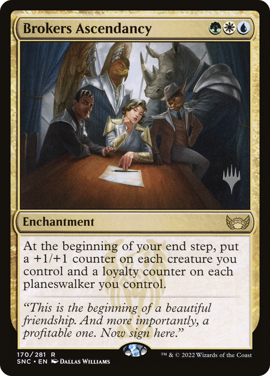 Brokers Ascendancy (170p) - Streets of New Capenna Promos