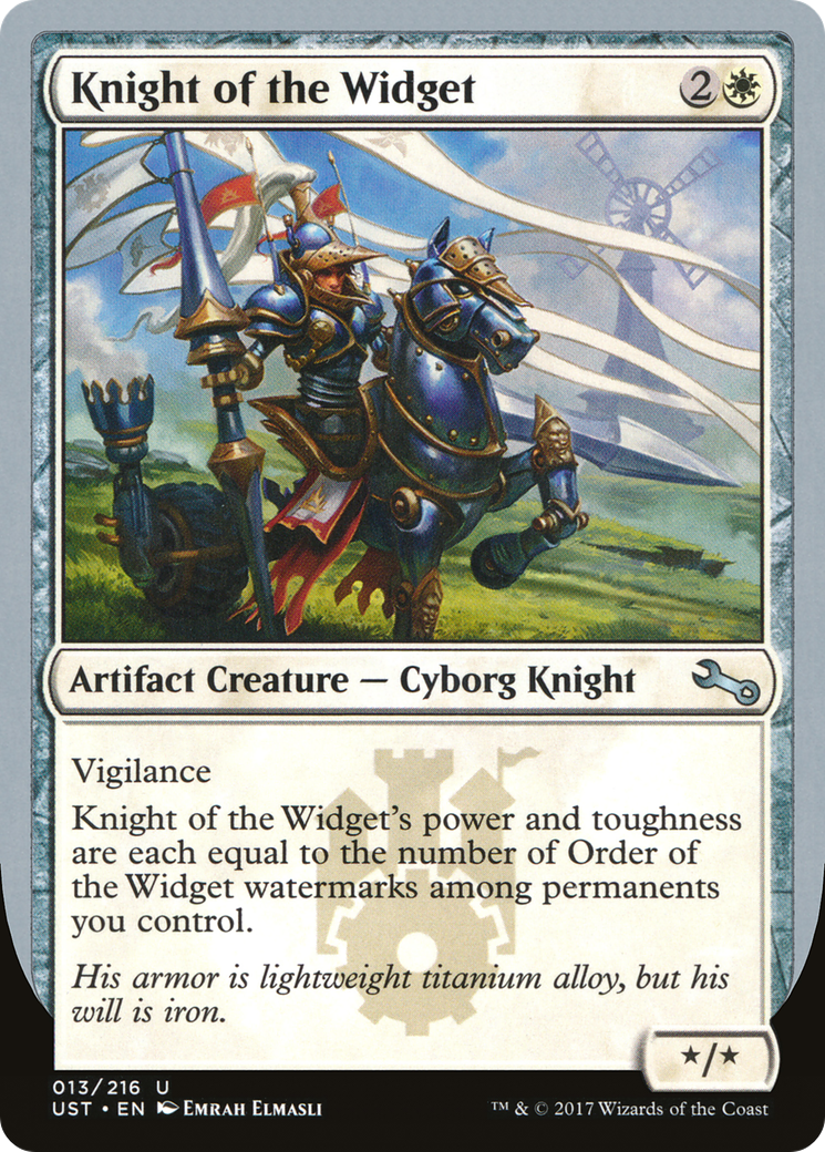 Knight of the Widget [Unstable] | Silver Goblin