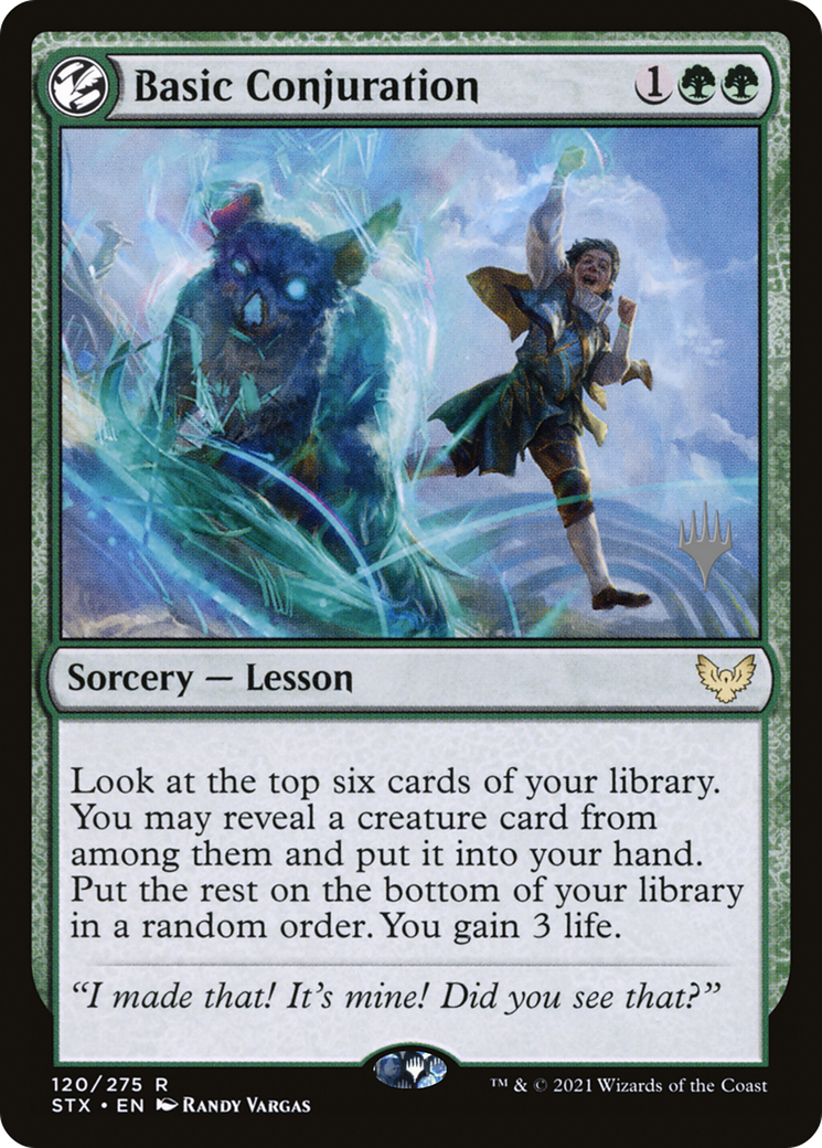 Basic Conjuration (120p) - Strixhaven: School of Mages Promos