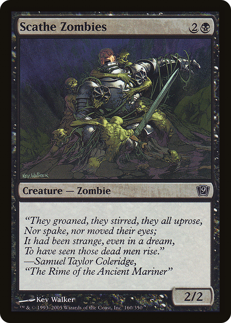 Scathe Zombies (160) - Ninth Edition