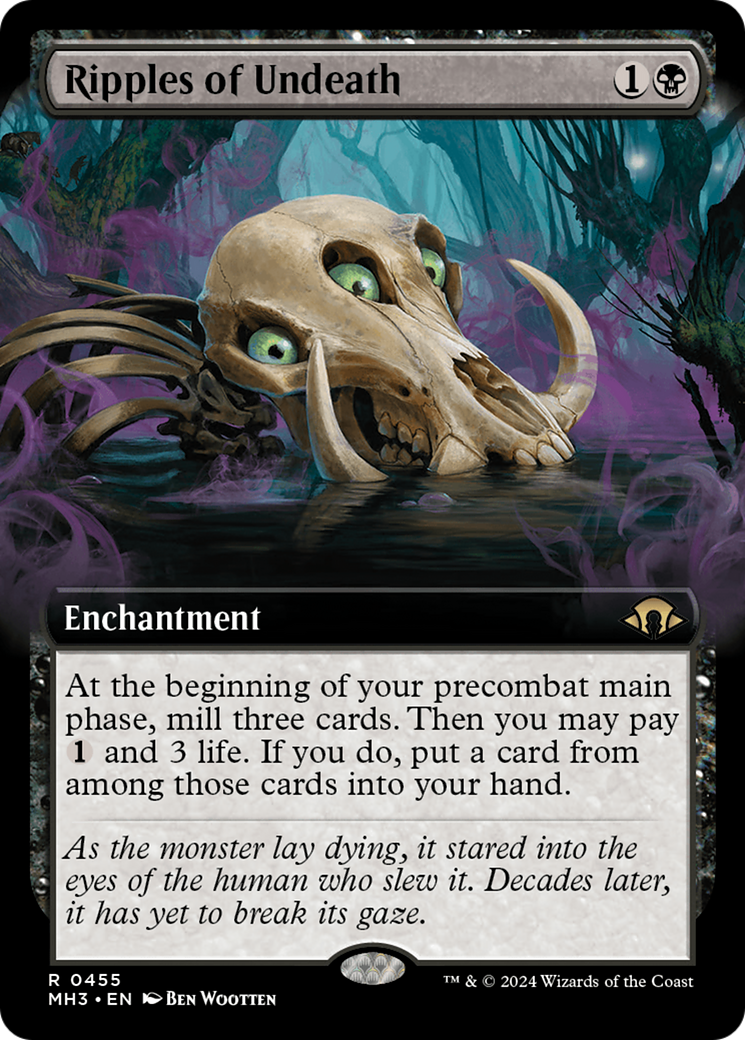 Ripples of Undeath (Extended Art) (455) Foil - Modern Horizons 3
