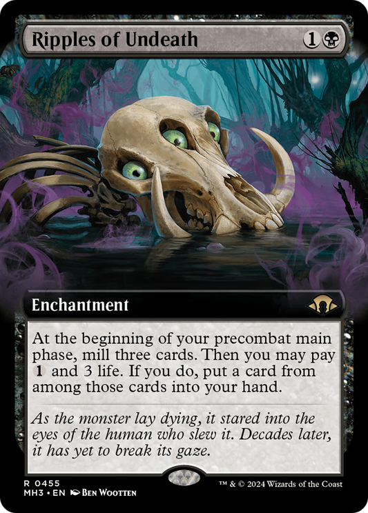 Ripples of Undeath (Extended Art) (455) Foil - Modern Horizons 3