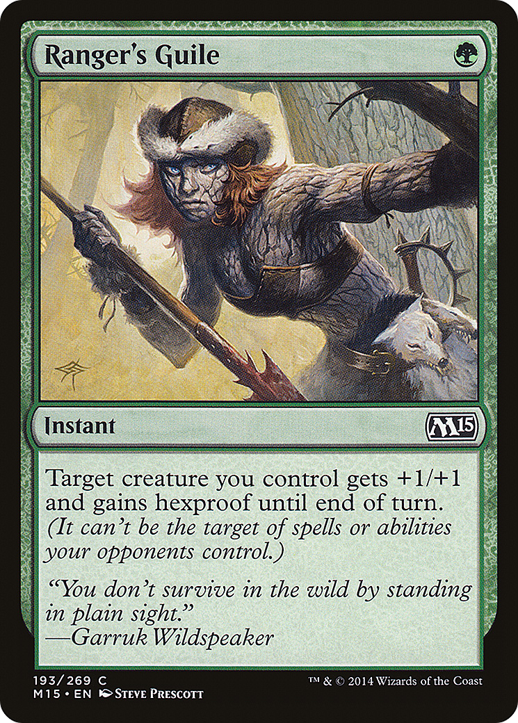 Ranger's Guile (193) Foil - Magic 2015