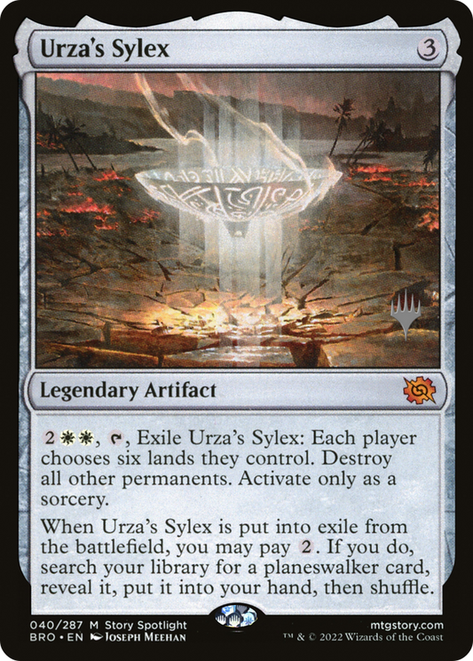 Urza's Sylex (Promo Pack) [The Brothers' War Promos]