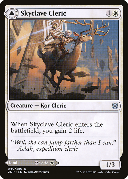 Skyclave Cleric (040) Foil - Zendikar Rising