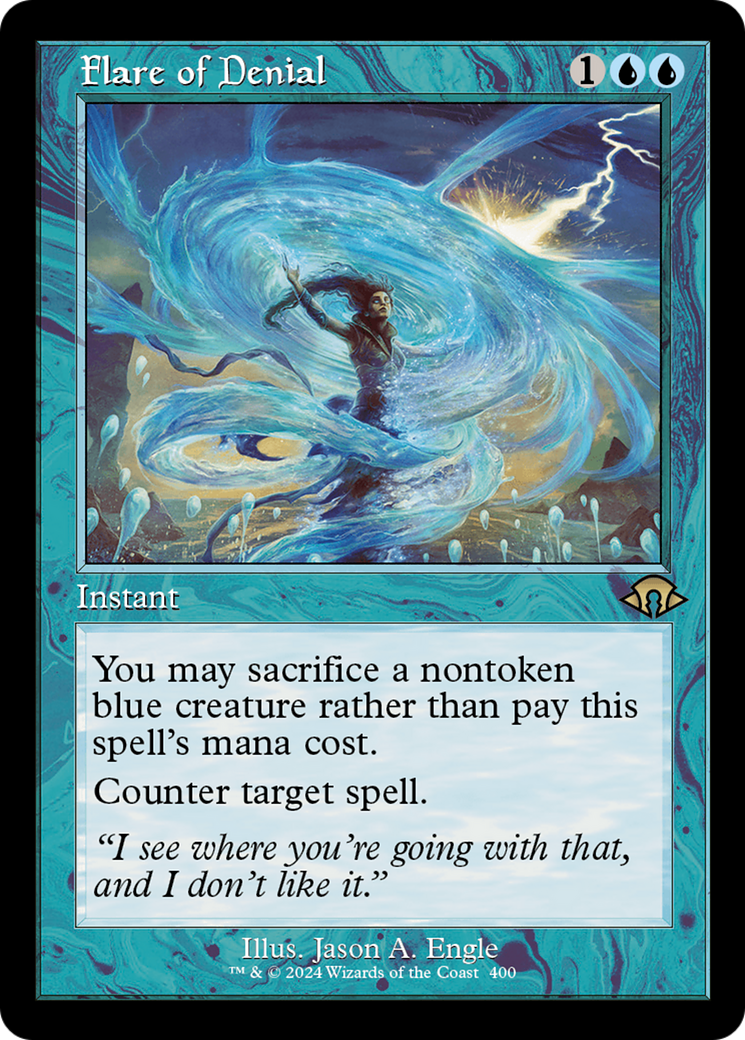 Flare of Denial (Retro) (400) Foil - Modern Horizons 3