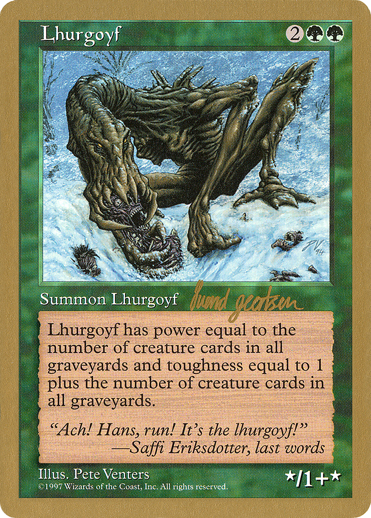Lhurgoyf - 1997 Svend Geertsen (5ED) (Retro) - World Championship Decks 1997