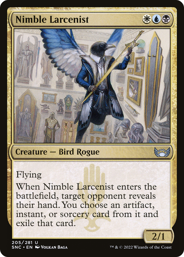 Nimble Larcenist (205) Foil - Streets of New Capenna