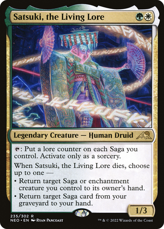 Satsuki, the Living Lore (235) - Kamigawa: Neon Dynasty