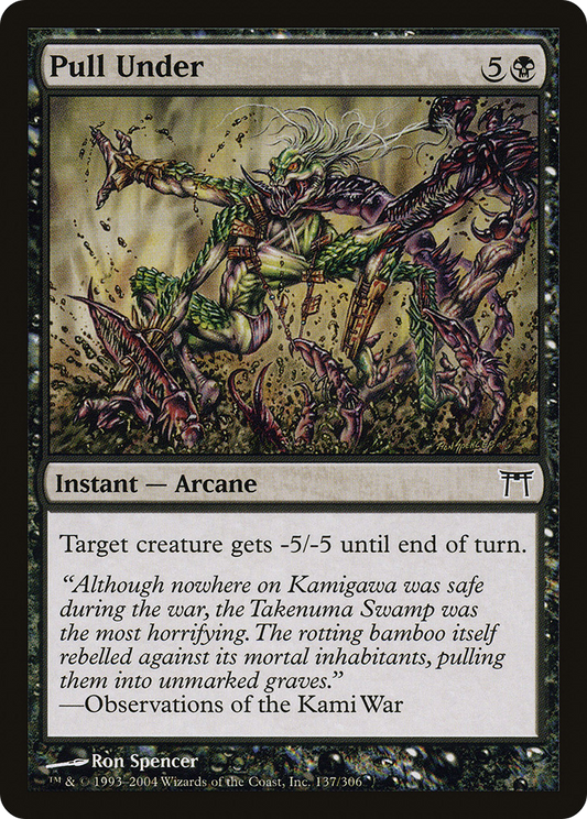 Pull Under [Champions of Kamigawa] Foil