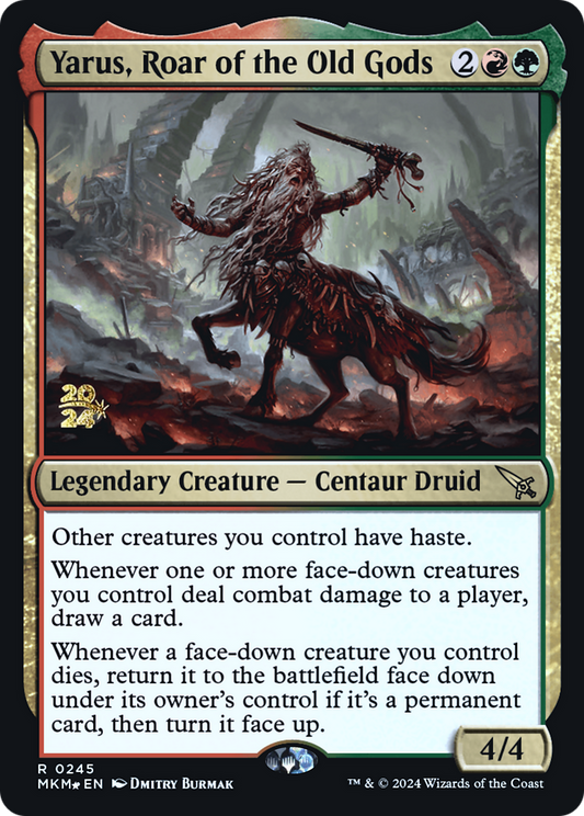 Yarus, Roar of the Old Gods Foil (245S)