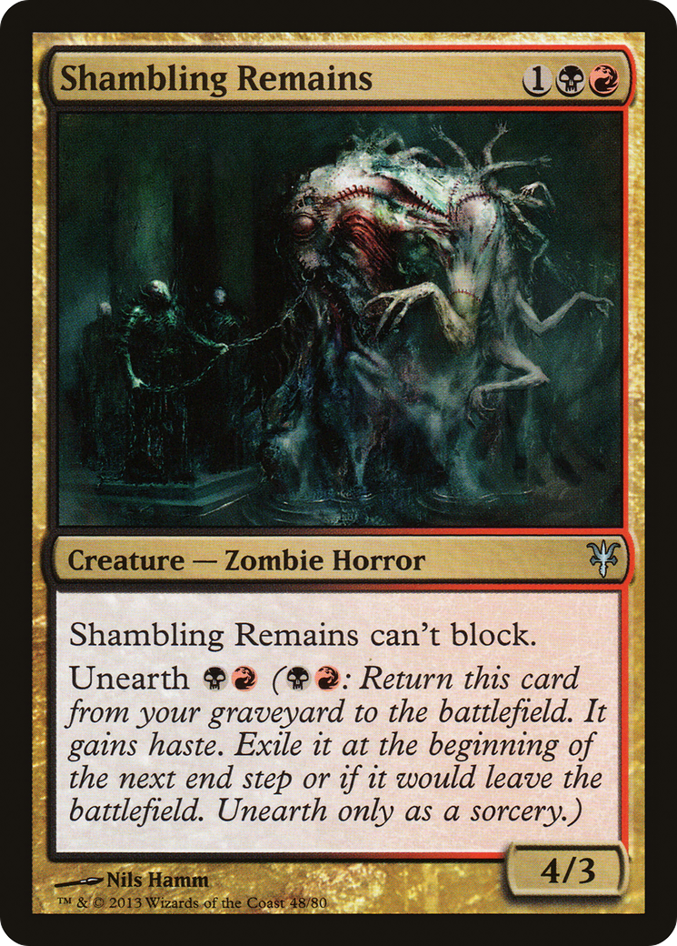 Shambling Remains (048) - Duel Decks: Sorin vs. Tibalt