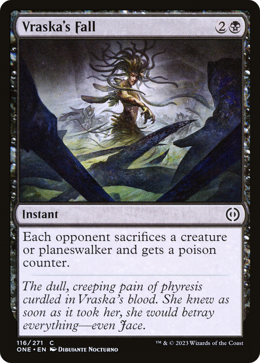 Vraska's Fall (116) Foil - Phyrexia: All Will Be One