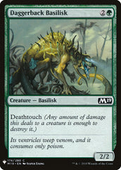 Daggerback Basilisk [Mystery Booster] | Silver Goblin