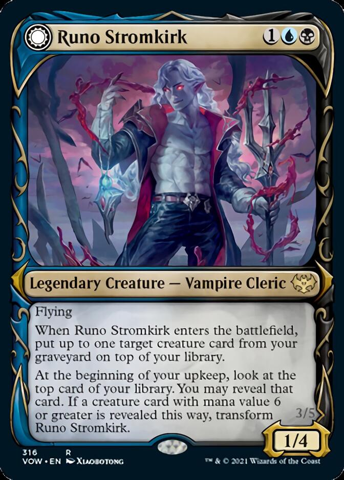 Runo Stromkirk (Showcase) (316) Foil - Innistrad: Crimson Vow