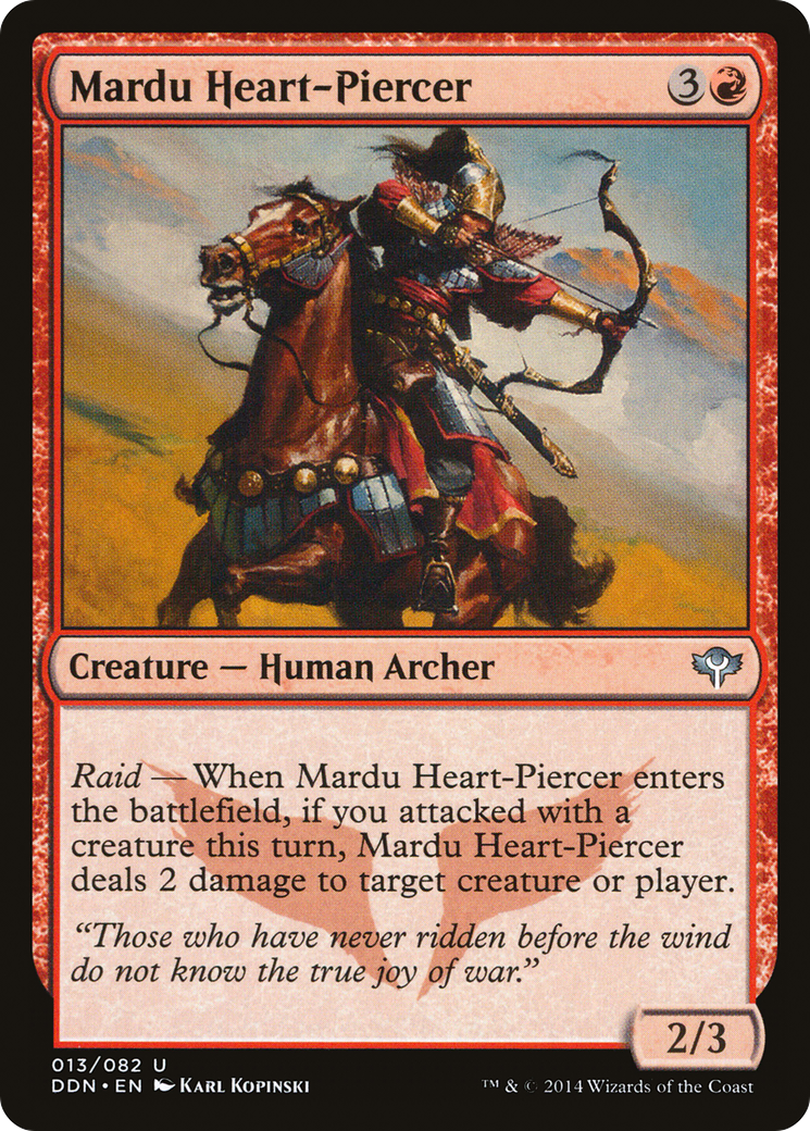 Mardu Heart-Piercer (013) - Duel Decks: Speed vs. Cunning