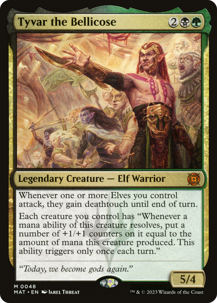 Tyvar the Bellicose [March of the Machine: The Aftermath] Foil