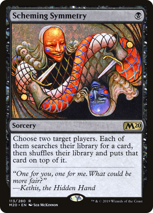 Scheming Symmetry (113) Foil - Core Set 2020