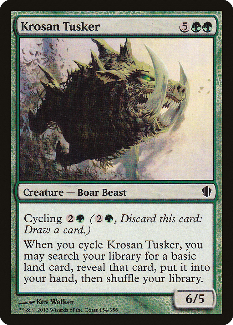 Krosan Tusker [Commander 2013] | Silver Goblin