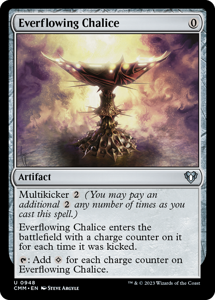 Everflowing Chalice (948) - Commander Masters