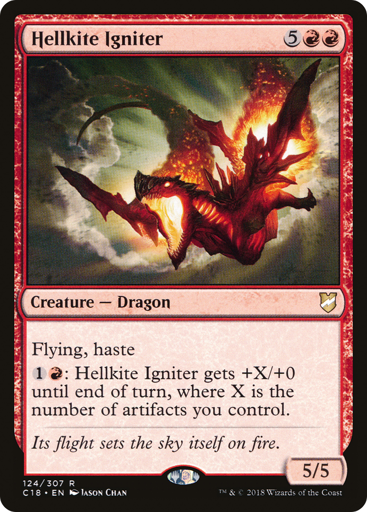 Hellkite Igniter [Commander 2018] | Silver Goblin