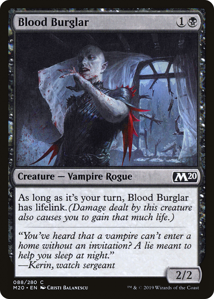 Blood Burglar (088) - Core Set 2020