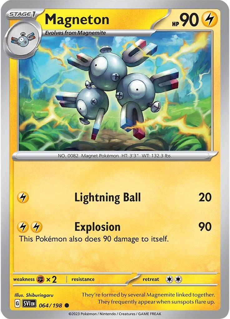 Magneton (064/198) [Scarlet & Violet: Base Set] | Silver Goblin