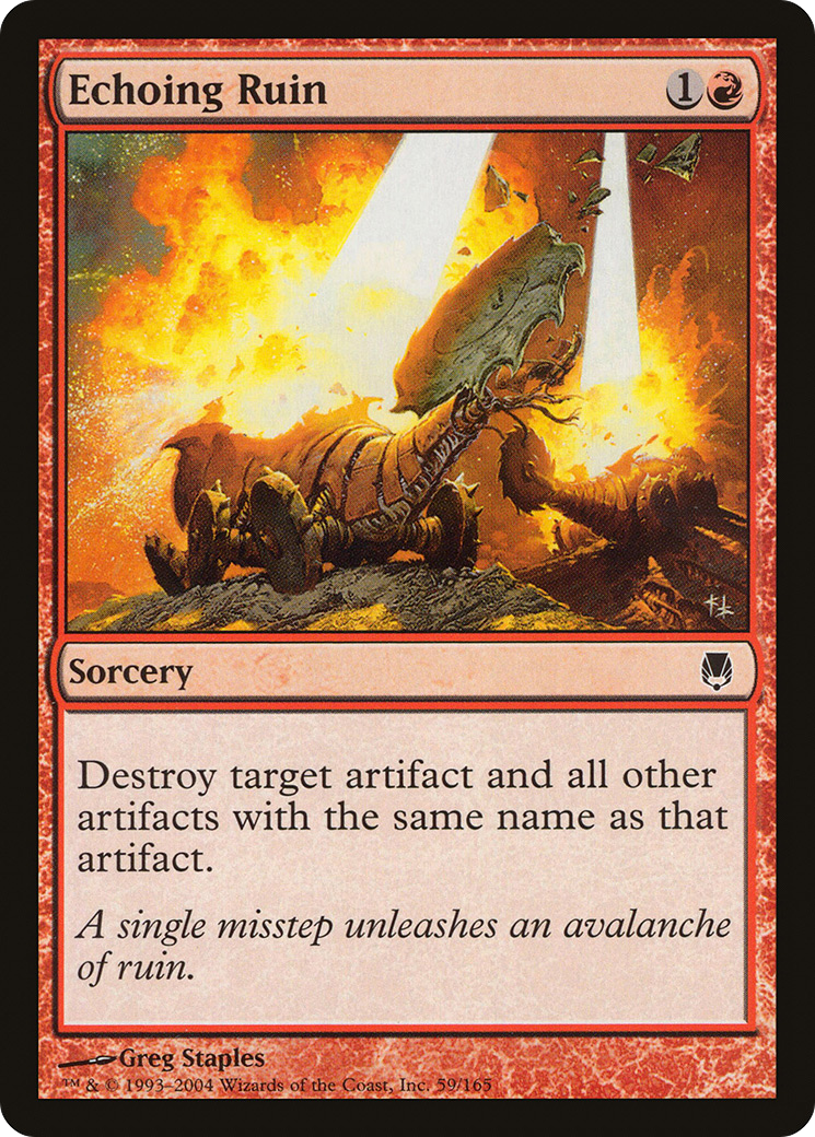 Echoing Ruin (059) - Darksteel